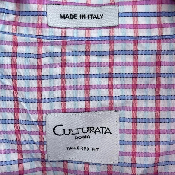 Culturata Shirt Button Down Long Sleeve Mens Size XL 3364 - Picture 3 of 7